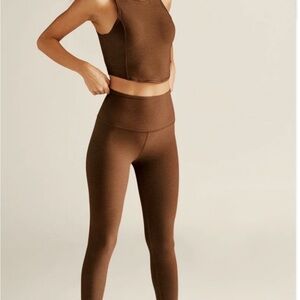 Beyond Yoga Chocolate Brown Leggings